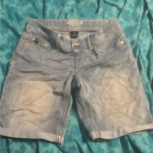 Girls  Blue Denim Shorts